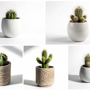 125 Minimal Cactus Stock Photos with Natural Lighting