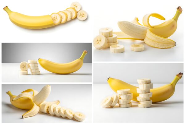 80 Fresh Banana Slice Stock Photos for Creators
