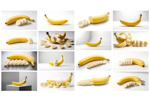 80 Fresh Banana Slice Stock Photos for Creators