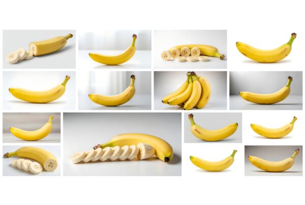 80 Fresh Banana Slice Stock Photos for Creators