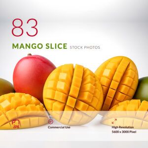 83 Mango Slice Stock Photos – Fresh Tropical Fruit Collection
