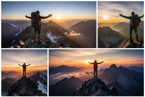 10 Mountain Trekker Photos – Adventure & Outdoor Stock Images