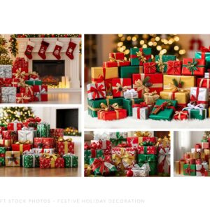 68 Christmas Gift Stock Photos – Festive Holiday Decoration