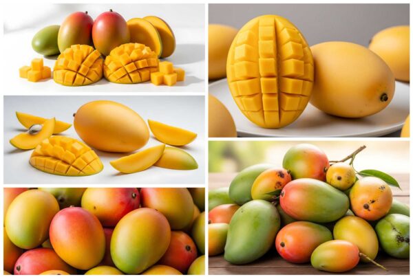83 Mango Slice Stock Photos – Fresh Tropical Fruit Collection