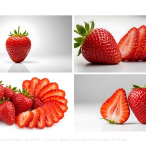 88 Strawberry Slice Stock Photos - Fresh Fruit Collection