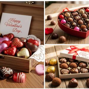 79 Sweet Valentine’s Heart-Shaped Chocolate Stock Photos