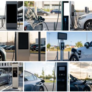 46 Electric Car Charging Stock Photos – Modern EV Technology