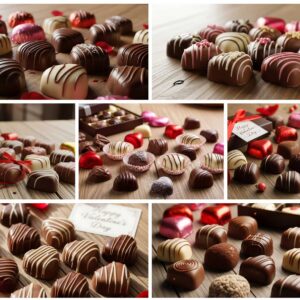 79 Sweet Valentine’s Heart-Shaped Chocolate Stock Photos