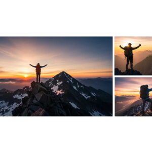 10 Mountain Trekker Photos – Adventure & Outdoor Stock Images