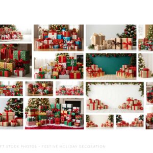68 Christmas Gift Stock Photos – Festive Holiday Decoration
