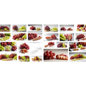 87 Grape Slice Stock Photos – Fresh Fruit Texture Collection