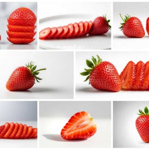 88 Strawberry Slice Stock Photos - Fresh Fruit Collection