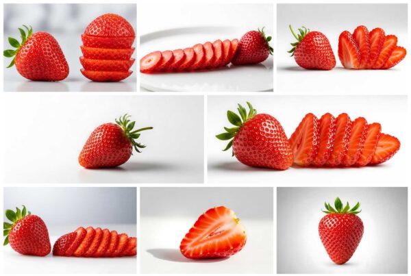 88 Strawberry Slice Stock Photos - Fresh Fruit Collection
