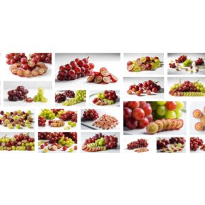 87 Grape Slice Stock Photos – Fresh Fruit Texture Collection