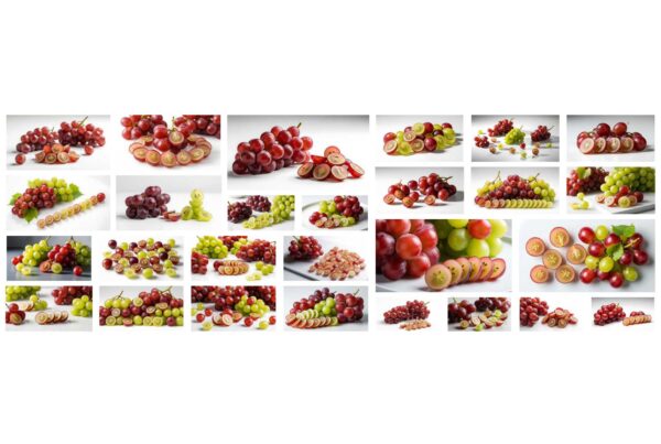 87 Grape Slice Stock Photos – Fresh Fruit Texture Collection