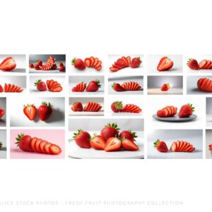 88 Strawberry Slice Stock Photos - Fresh Fruit Collection