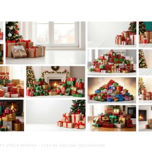 68 Christmas Gift Stock Photos – Festive Holiday Decoration