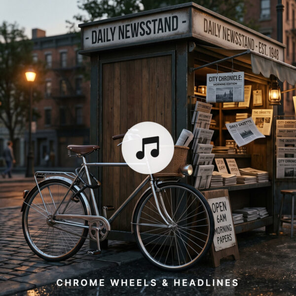 free download Chrome Wheels & Headlines — Urban LoFi Beats | Cozy City Morning Music