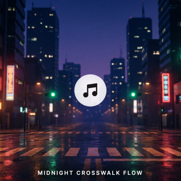 free download Midnight Crosswalk Flow — Urban LoFi Beats | Midnight City Study Music