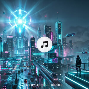 free download Neon Intelligence — Futuristic AI Music | Cyberpunk Technology Background Soundtrack